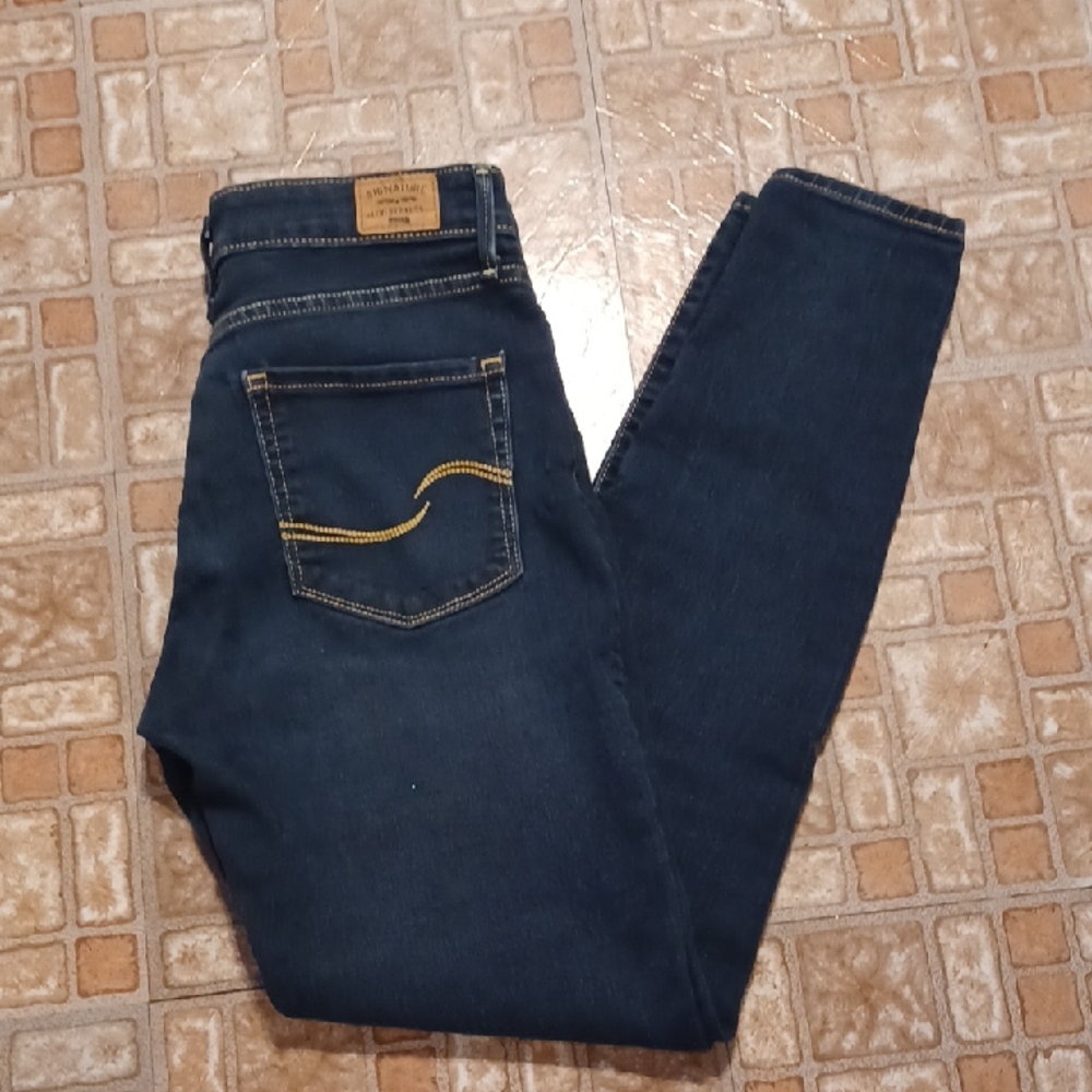 Women's Blue Jeans Levi Womens Size 8 Long